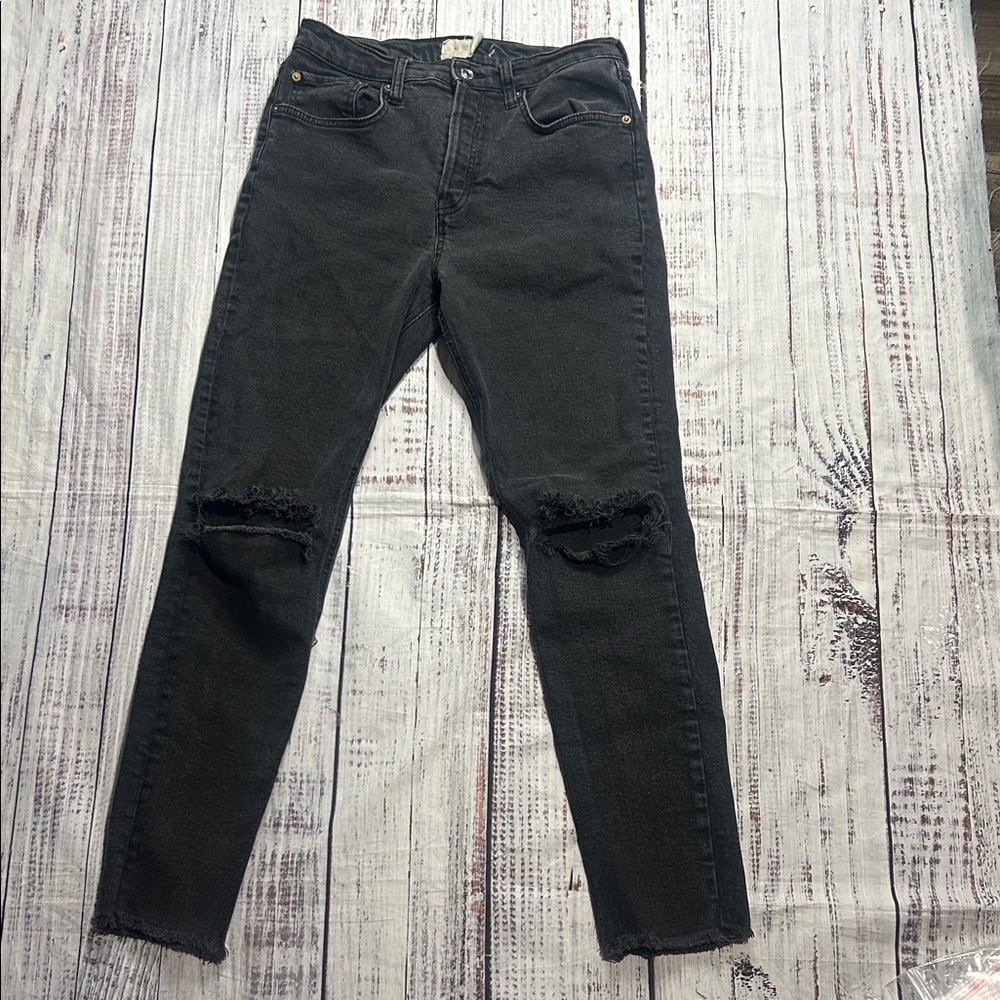 We The Free Charcoal Denim Jeans - Picture 1 of 3